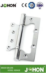  Dobradiças de porta, 5 polegadas de aço, dobradiças de porta resistentes com rotação suave com rolamento para portas internas/externas